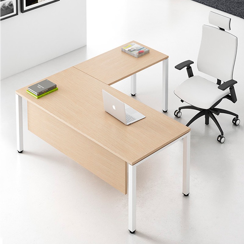▷ Mesa de Despacho con Ala Teseo de Ismobel - Oficinas Montiel