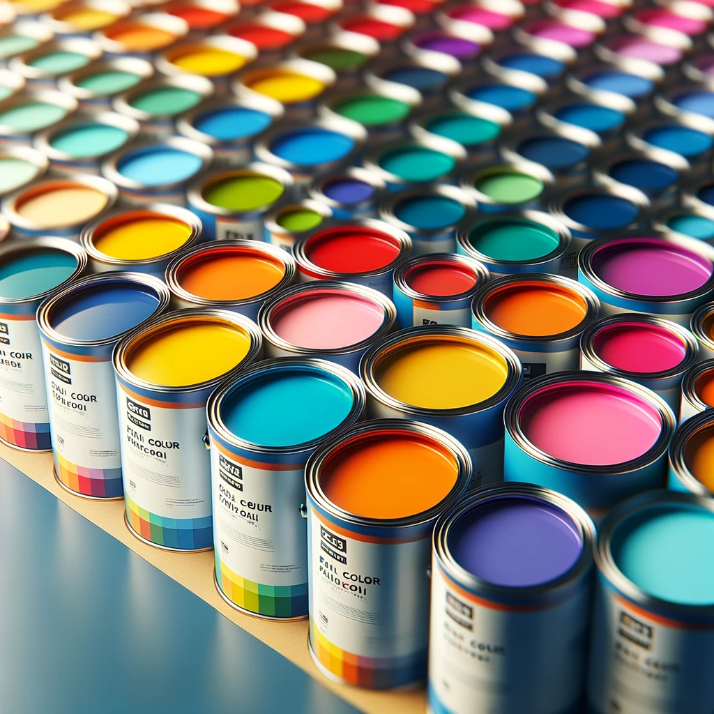 Elección de la paleta de colores para pintar una casa o negocio